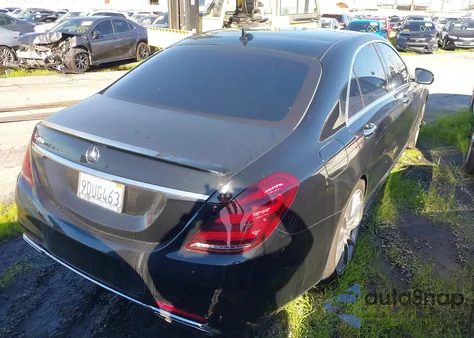 2019 Mercedes-Benz S 450 z USA, uszkodzony, nr VIN WDDUG6GB3KA493974